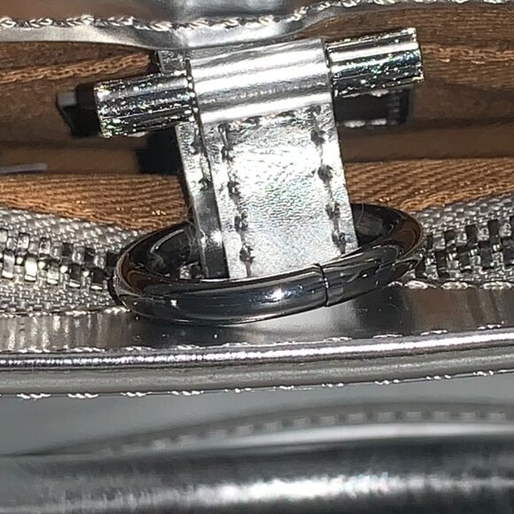 J. Crew Vienna Lady Bag - Silver Mirror - Picture 3 of 6